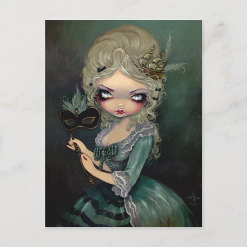 "Marie Masquerade" Postcard