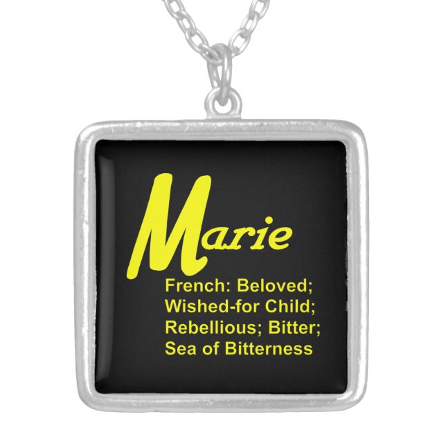 Marie Necklace (Front)