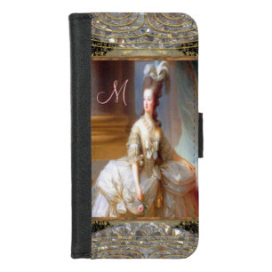Marie or insert your own image Monogram iPhone 8/7 Wallet Case