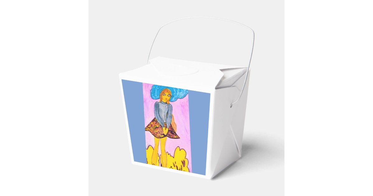 Marie (Pippa) Take Out Boxes (10)  | Zazzle