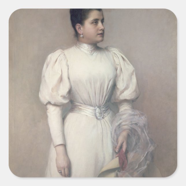 Marie Renard Square Sticker (Front)