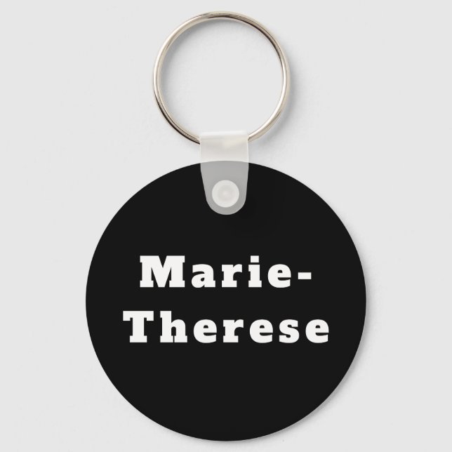 Marie-Therese Keychain (Front)