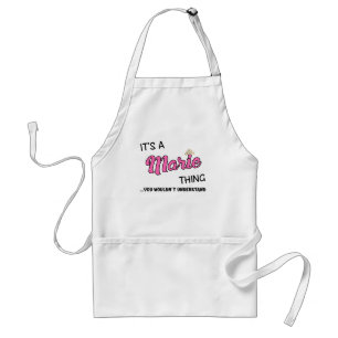 Marie thing you wouldn't understand adult apron