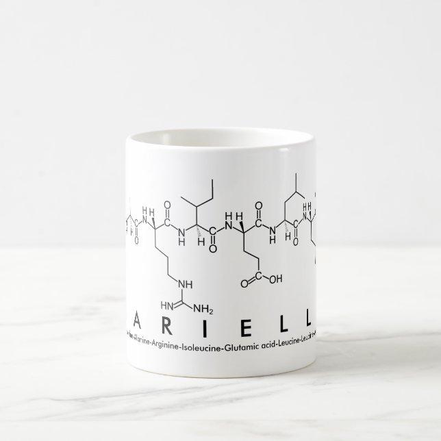 Mariella peptide name mug (Center)