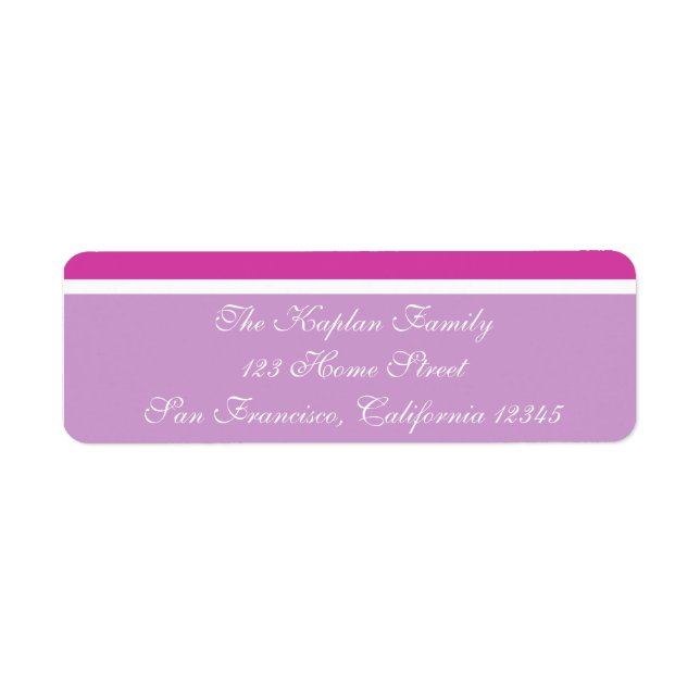 Marielle Return Address Label (Front)