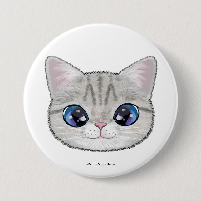Marie's tea Party Button (Front)