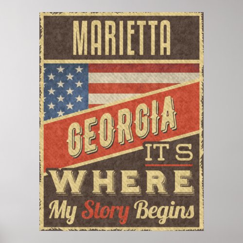 Marietta Georgia Poster