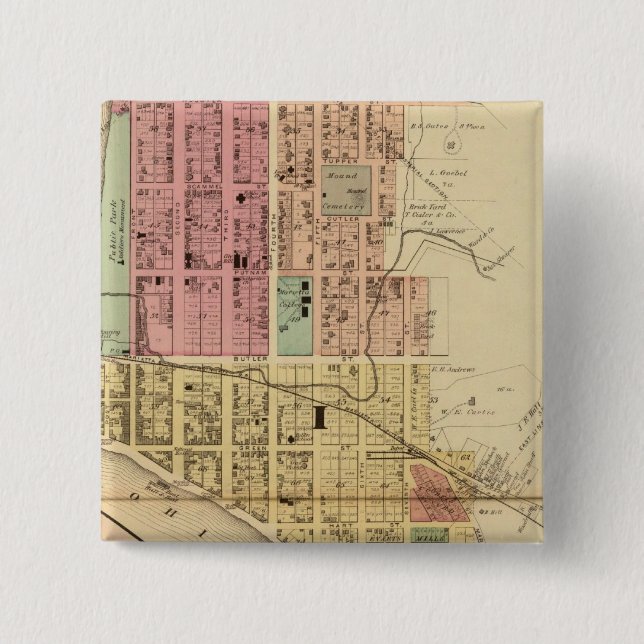 Marietta, Ohio Button (Front)