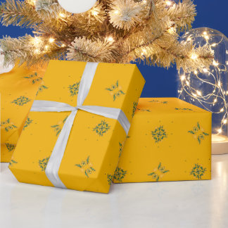 Marigold and Nettle Wrapping Paper