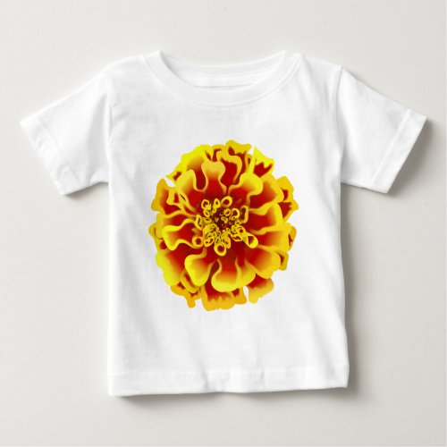 Marigold Flower Baby T_Shirt