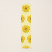 Marigold Flower Chemistry Scarf
