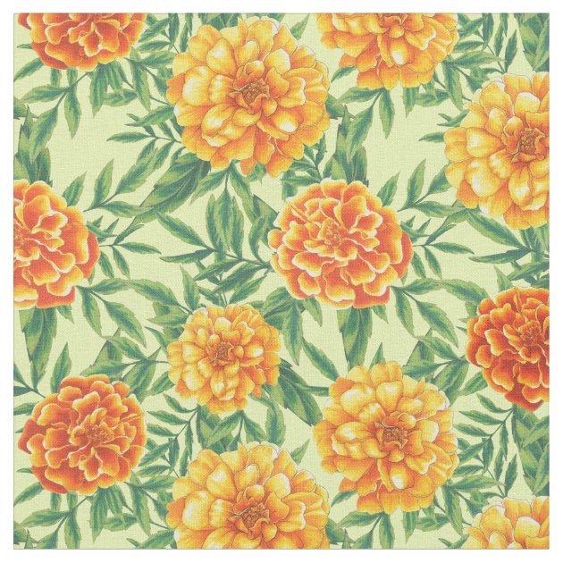 スカート Cotton Jacquard MarigoldPrint Shirring Expected delivery in early January] Cotton Jacquard Marigold