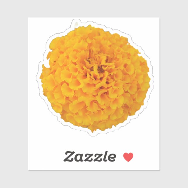 Marigold Flower Sticker (Sheet)