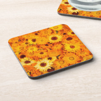Marigold Flowers Coaster