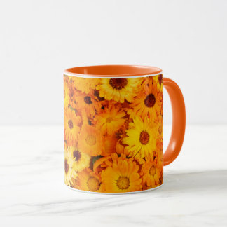 Marigold Flowers Mug