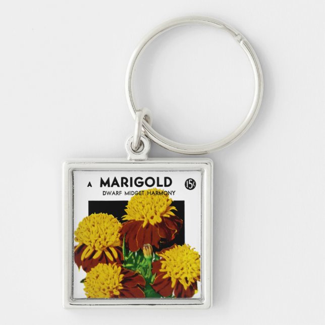 Marigold Keychain (Front)