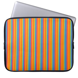 Marigold Medley Striped Neoprene Laptop Sleeve