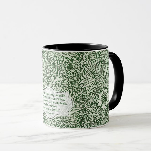 Marigold pattern - William Morris  Mug (Front Right)