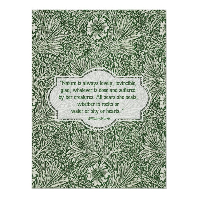 Marigold pattern - William Morris  Poster (Front)