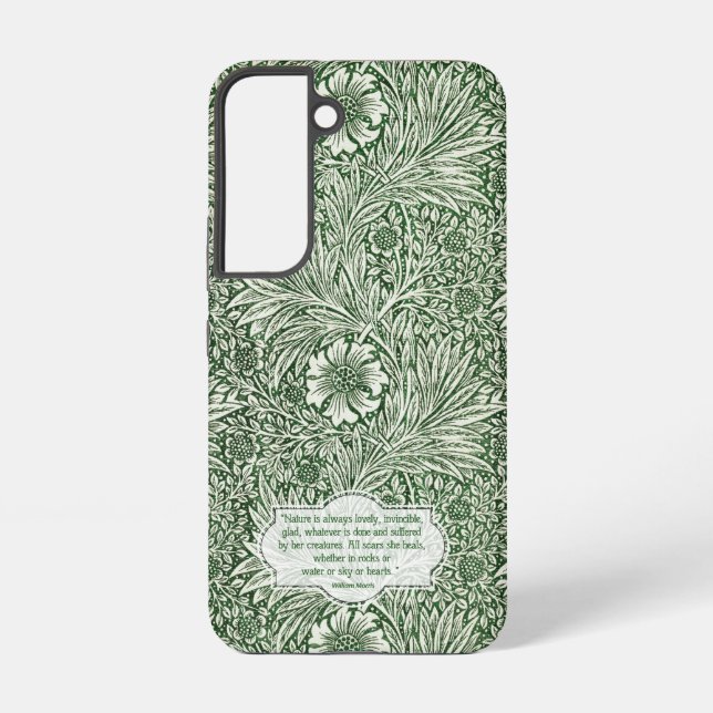 Marigold pattern - William Morris  Samsung Galaxy Case (Back)