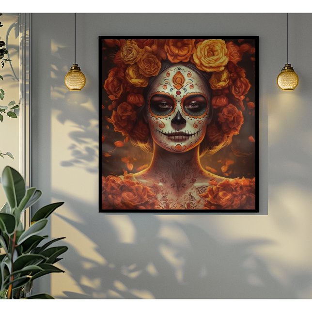 Marigold Spirit Canvas Print (Creator Uploaded)