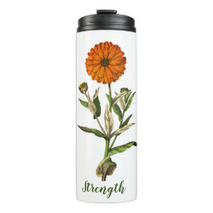 Marigold Strength Travel Mug Thermal Tumbler