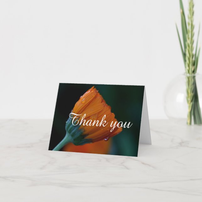 Marigold thank you card (Front)