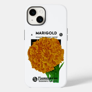 Marigold Vintage Seed Packet Case-Mate iPhone Case