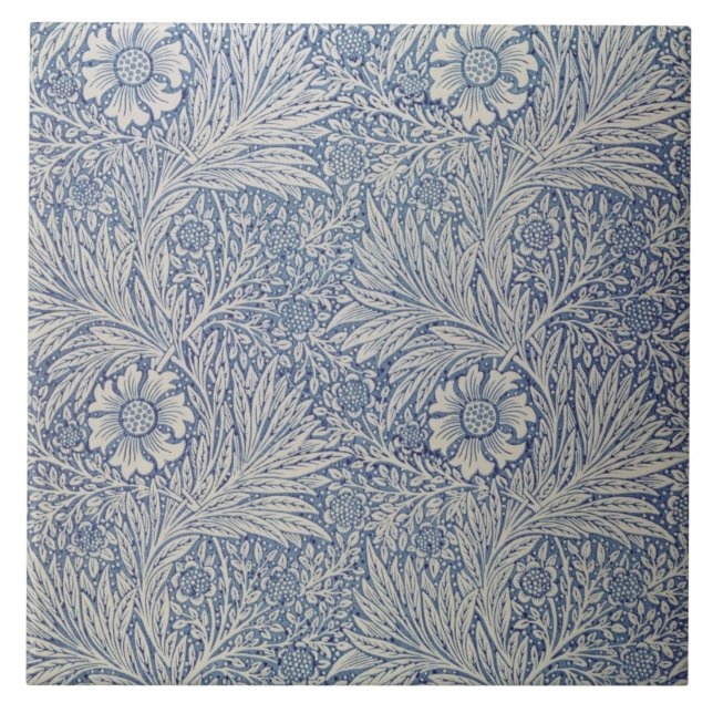 'Marigold' wallpaper design, 1875 Ceramic Tile (Front)