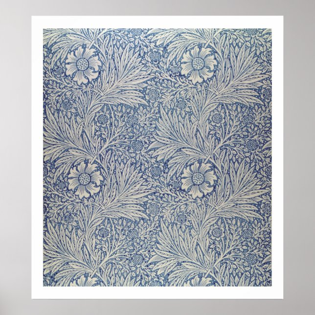 'Marigold' wallpaper design, 1875 Poster (Front)