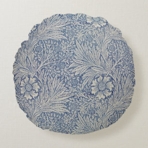 'Marigold' wallpaper design, 1875 Round Pillow