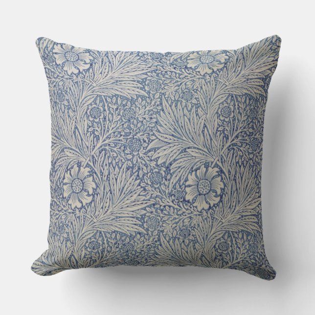 'Marigold' wallpaper design, 1875 Throw Pillow (Front)