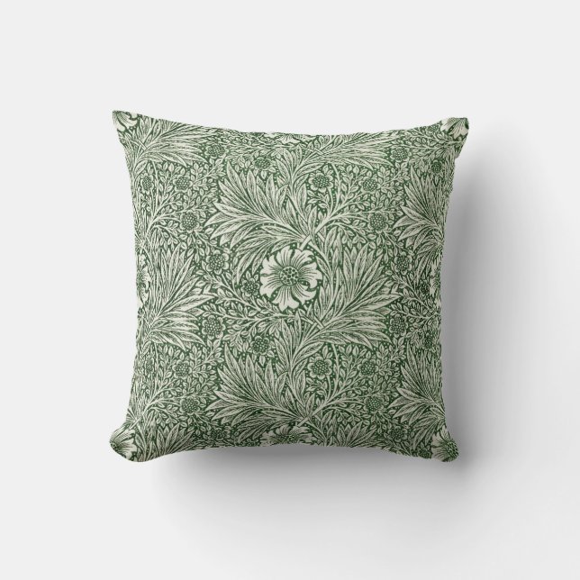 Marigold, William Morris Throw Pillow (Front)
