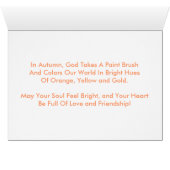 Marigolds, Autumn Wishes (Inside Horizontal (Bottom))