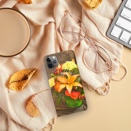 Marigolds Hydrangea Lilies Autumn Floral Barely There iPhone 6 Case