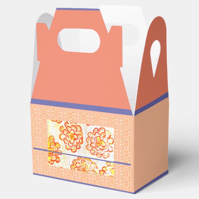Marigolds Party Favor Boxes (Opened)