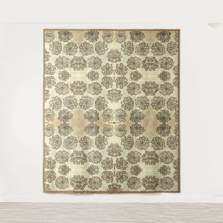 Marigolds Sepia Tapestry