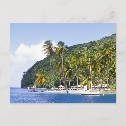 Marigot Bay St Lucia Caribbean Postcard