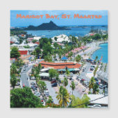 Marigot Bay, St. Maarten Magnetic card (Front)