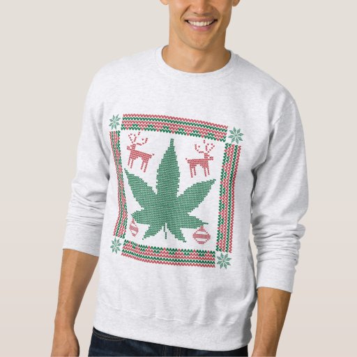 Download Marijuana Pot Leaf Ugly Holiday Sweaters - Ugly Sweater ...