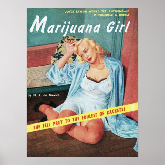 Marijuanaa Girl Poster (Front)
