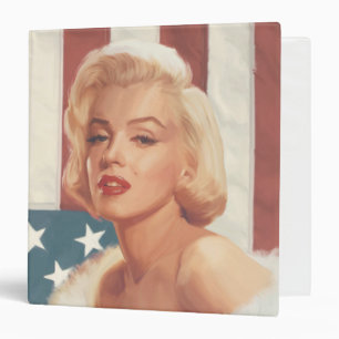 Marilyn Flag Binder