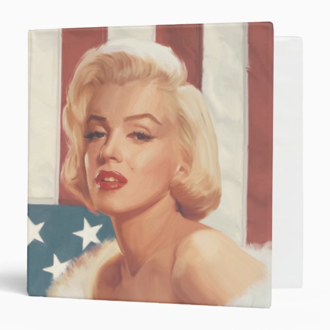 Marilyn Flag Binder (Front/Inside)