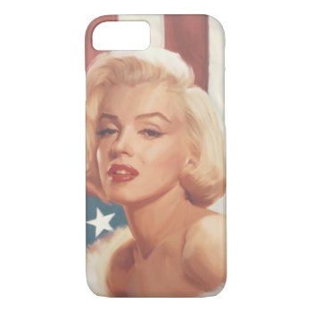 Marilyn Flag Iphone 8/7 Case by boulevardofdreams at Zazzle