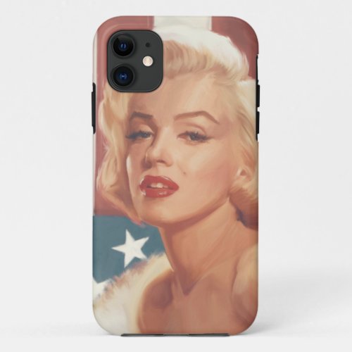 Marilyn Flag iPhone 11 Case