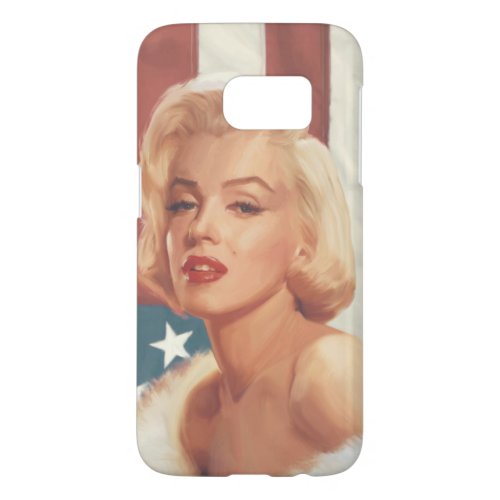 Marilyn Flag Samsung Galaxy S7 Case