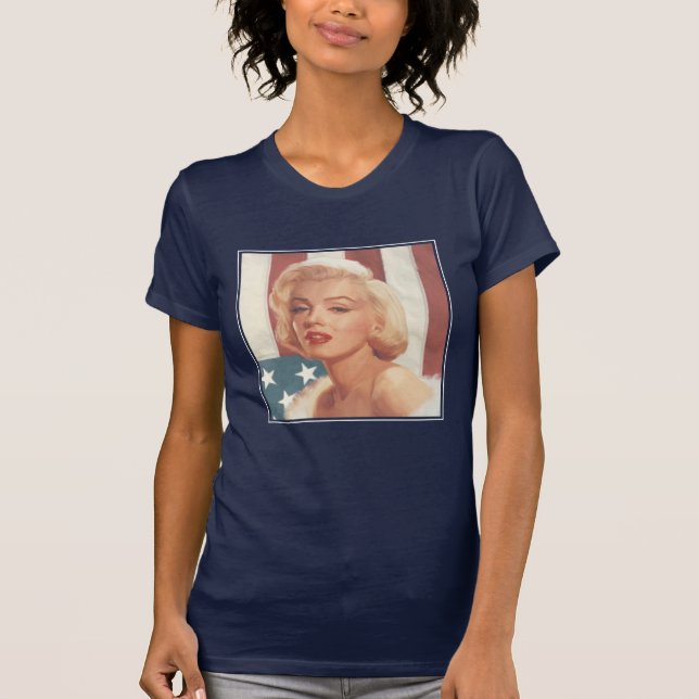 Marilyn Flag T-Shirt (Front)