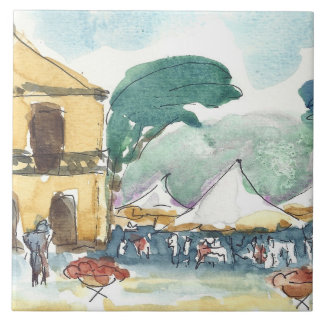 Marilyn Holmes Ceramic Tile "Ravello Italy"