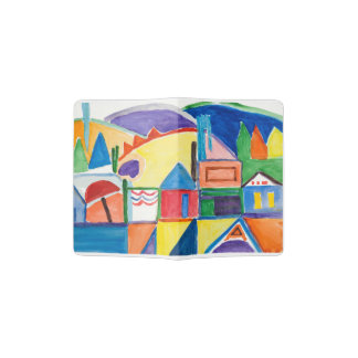 Marilyn Holmes Fine Art "Main Street" Passport Holder