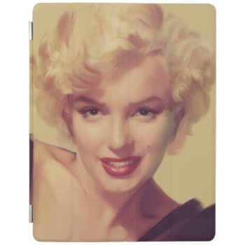 Marilyn In Black Ipad Smart Cover by boulevardofdreams at Zazzle